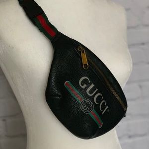 Authentic Gucci Leather Belt Bag